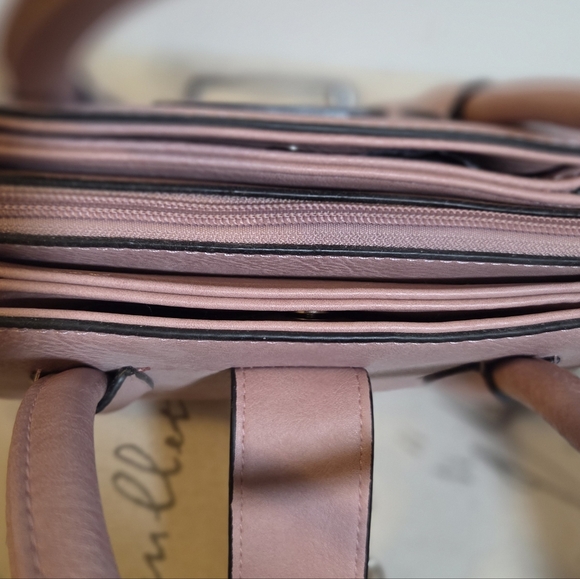 K. Carroll Audrey Pink Satchel Bag - Picture 9 of 9